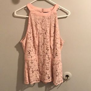 Blush pink dress halter